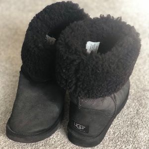 Tall Black Uggs